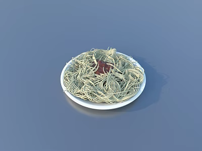 Noodles Yangchun Noodles Clear Soup Noodles Food Gourmet 3d model Noodles Yangchun Noodles Clear Soup Noodles Food Gourmet 3d model