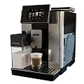 Automatic Stainless Steel Espresso Machine Brewing Coffee As Kitchen Appliance