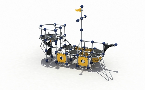 Modern Amusement Equipment 3d model