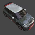 gray car 3d model