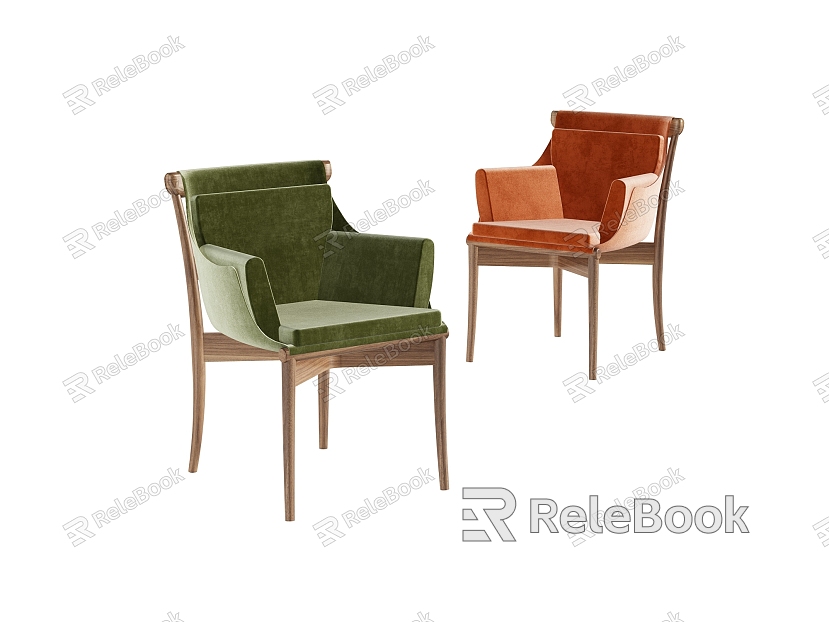 Modern Dining Chair Seat model