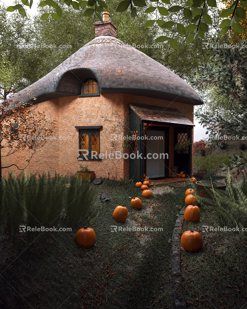 Autumn Exterior 3d model