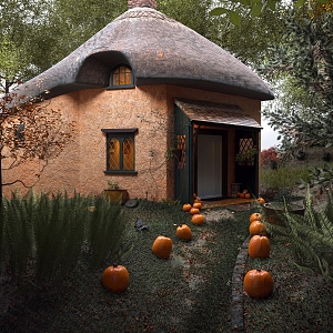 Autumn Exterior 3d model