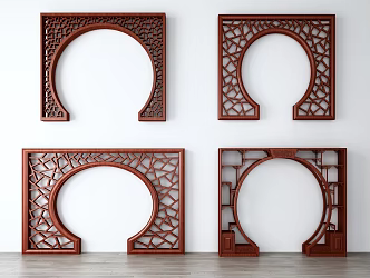 Medium Door Arch 3d model