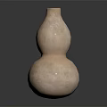 Handcrafted Wooden Bowls With Purple Grains White Powder And Gourd Shaped Vase