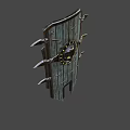 Undead Shield 3d model