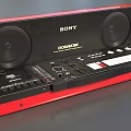 Synthesizer Tuner Sony Synthesizer Mixer Electronic Organ Reverberator Controller Music Synthesis Equipment Low Face Number Low Mode Simple Mode Video Level 3d model