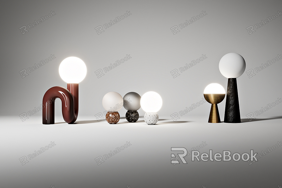 Modern table lamp model