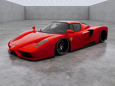 Ferrari Enzo Supercar Streetcar Luxury Car 3d model