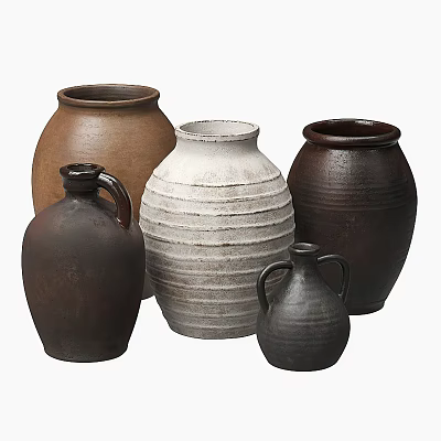 Quiet Pottery Pot 3d model