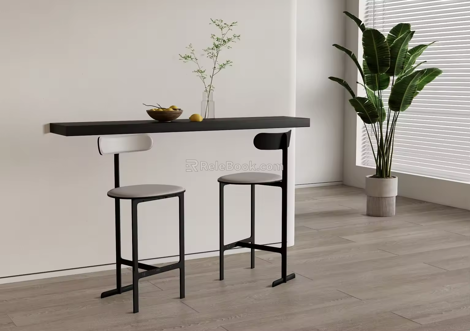 Bar Chair Bar Stool High Stool 3d model