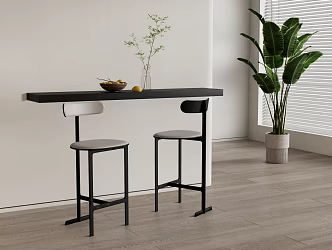 Bar Chair Bar Stool High Stool 3d model