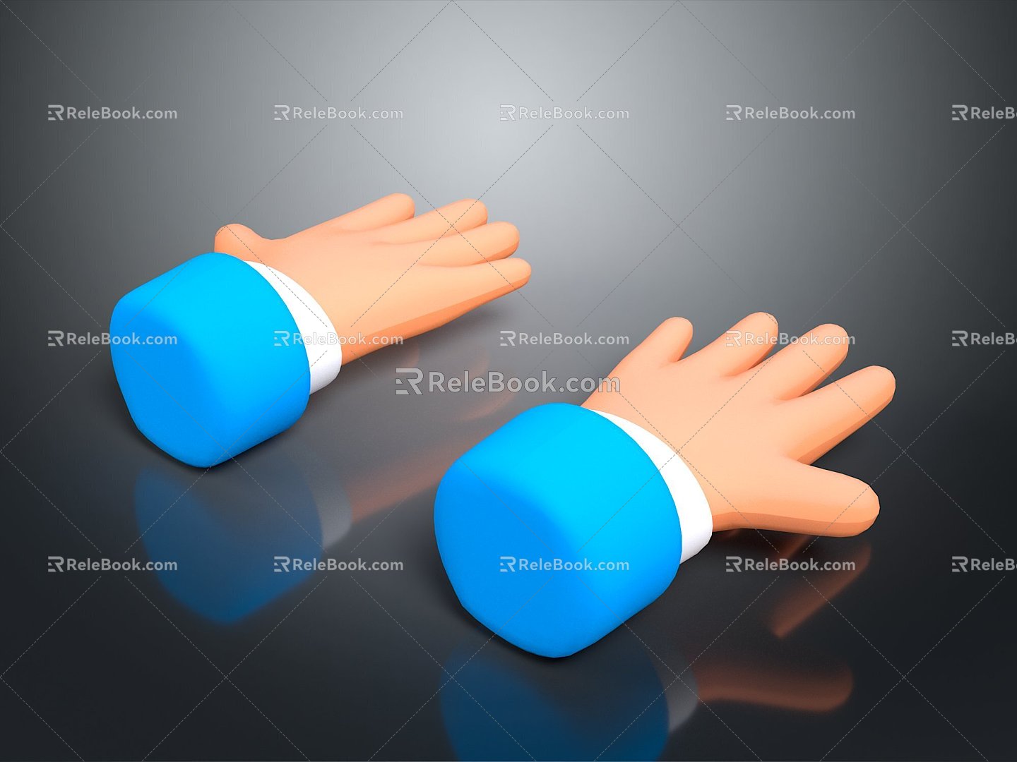 Hand Hand Hand Hand Hand Hand Hand Medical Teaching Aware Medical Supplies Medical Teaching Aware Medical Display 3d model