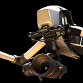 Smart Drone With High Definition Camera And Quadrotor Design For Aerial Photography
