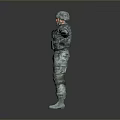 Special Forces Special Forces Special Army Special Warriors Rapid Reaction Force Soldiers Warriors 3d model