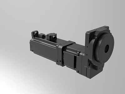 Black Industrial Equipment High Precision Mechanical Transmission Component For Machinery Systems 3d model