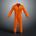 Tooling men's overalls repairman's clothing 3d model