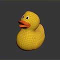 Soft Yellow Rubber Duck Bath Toy For Kids Bathroom Daily Use