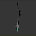 Durable Metal Hardware Tool With Green Light And Black Cable For Precision Work