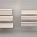 Gypsum line component house component line decoration 3d model