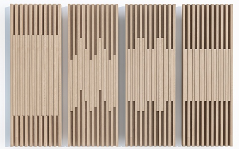 Modern Wall Panel Decorative Panel Wall Panel Great Wall Panel Grille Panel 3d model