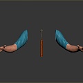 Hammer Horn Hammer Hammer Nail Rinker Hammer Hammer Hammer Hammer Rusty Hammer 3d model