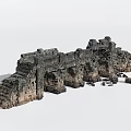 Ancient Stone Bridge with Stone Arches Steps and Historical Architectural Details