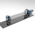 Industrial equipment five-axis module machine tool supporting device 1357 3d model