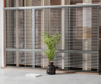 Modern blinds 3d model