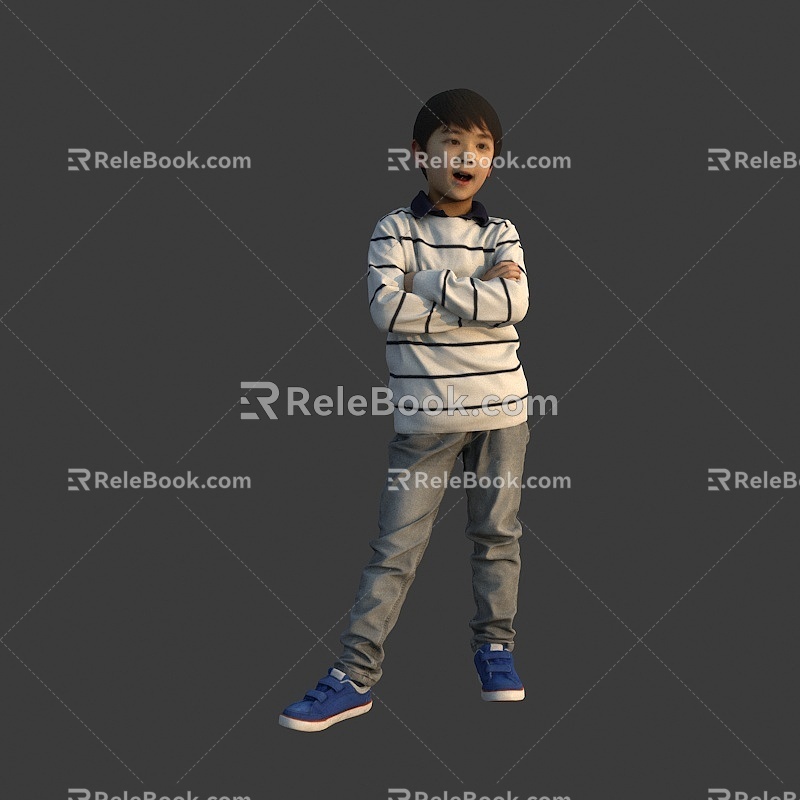 Boy Child 3d model