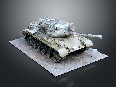 Modern Tank Light Tank Light Armor 3d model