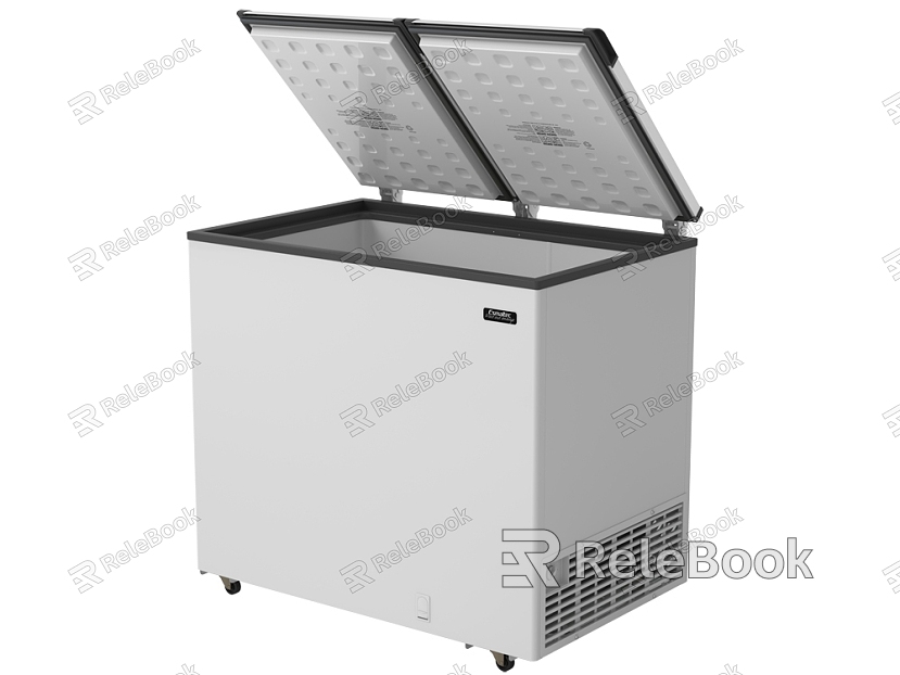 Two-door horizontal freezer model