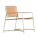 Stylish Modern Accent Chairs Featuring Various Styles Metal Frames And Woven Details