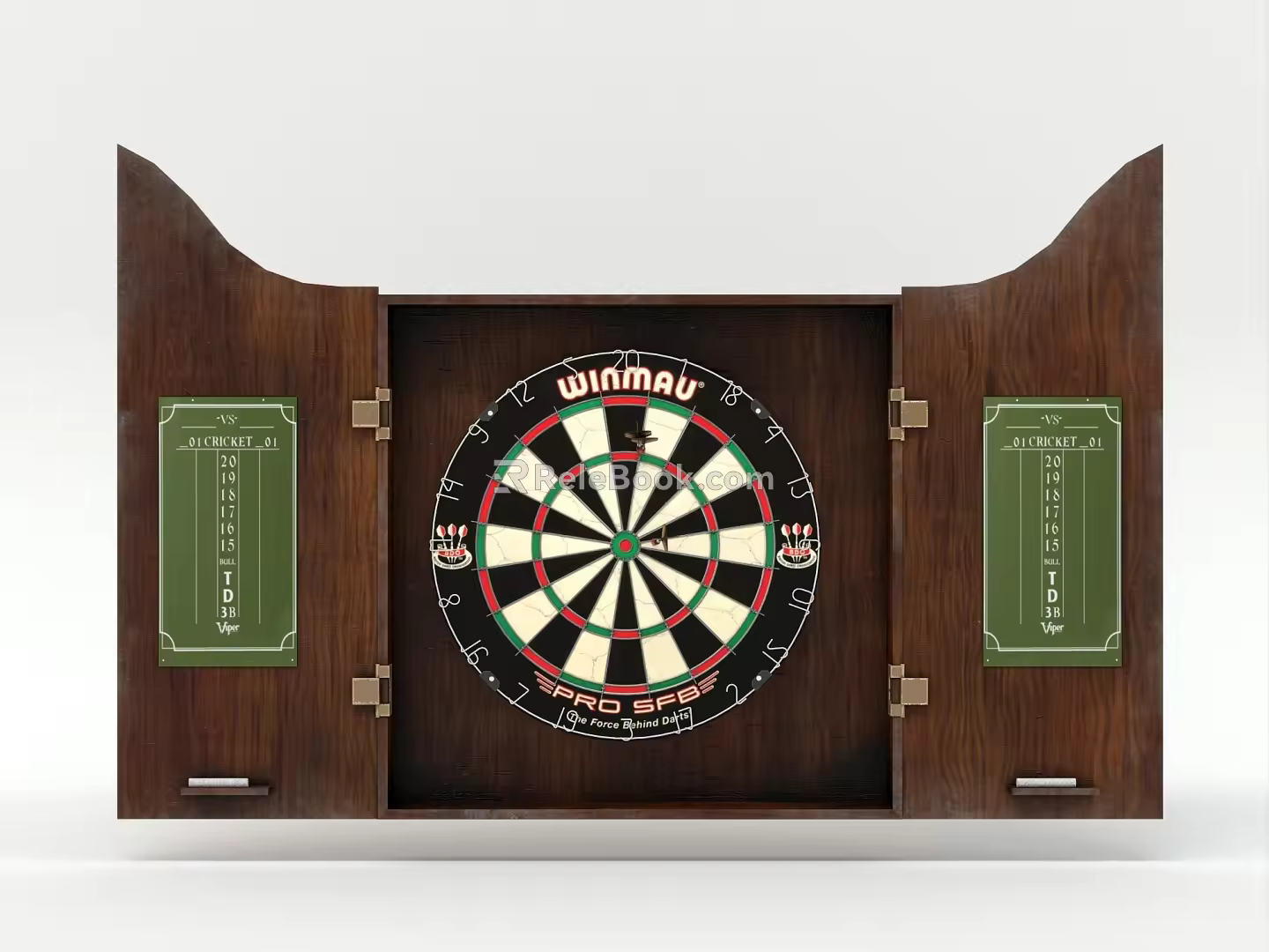 Modern Dart Board 3d model