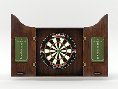 Modern Dart Board model