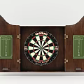 Modern Dart Board 3d model