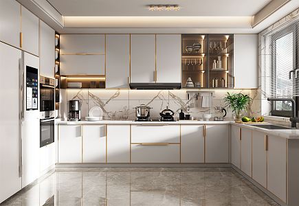 Modern Kitchen 3d model