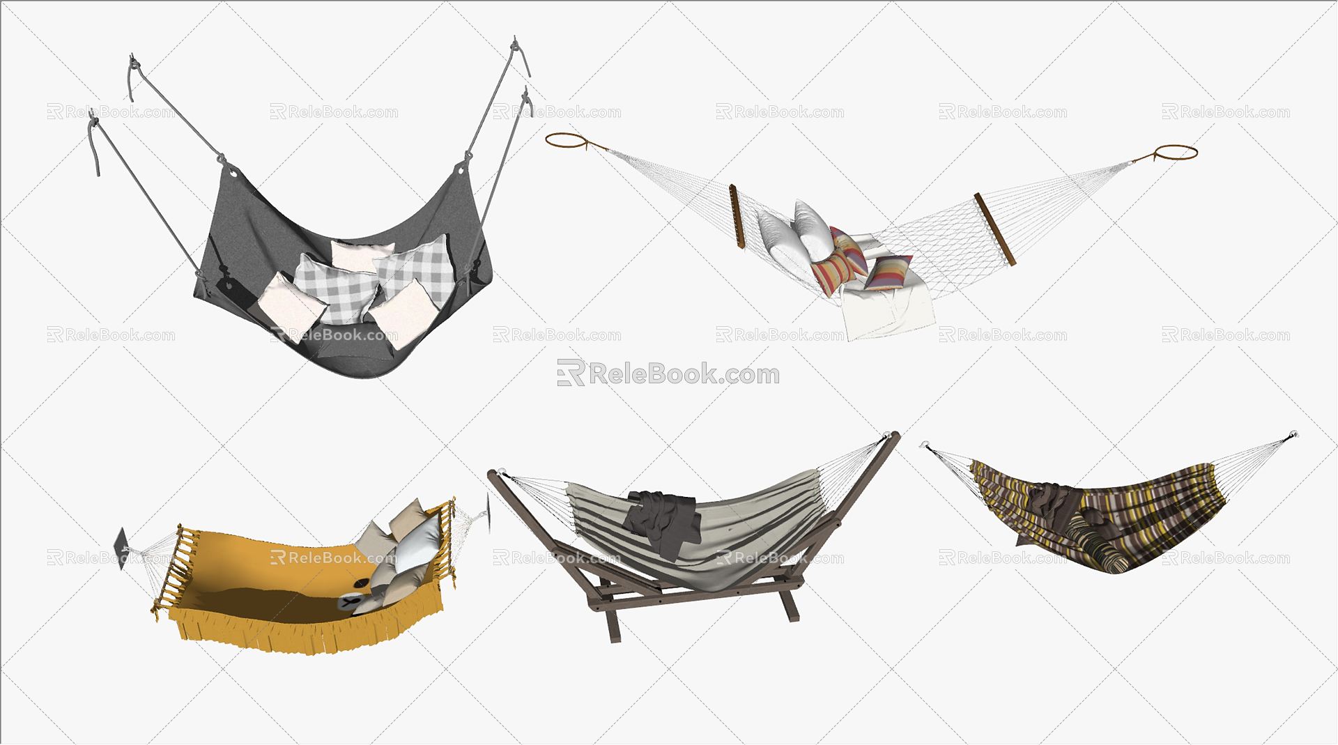 Modern Hammock Outdoor Hammock Hammock Chair Swing model