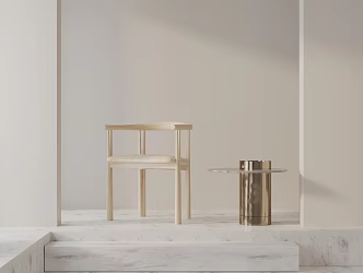 Modern Dining Chair 3d model