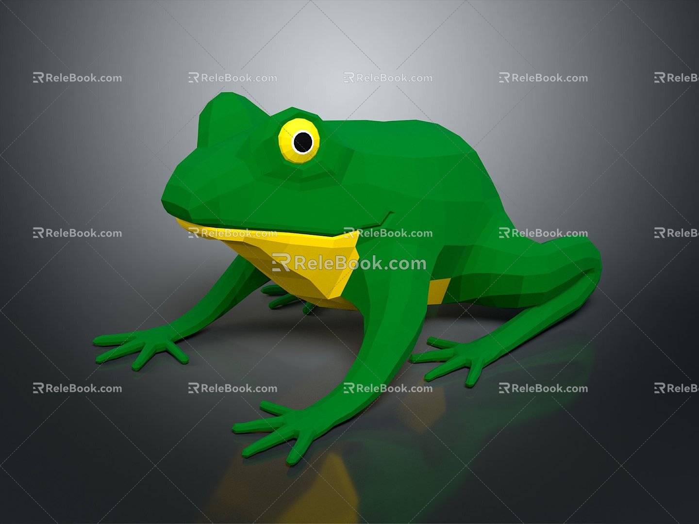 Frog Frog Frog Poison Frog Game Frog Reptile Cold Blooded Animal Reptile Reptile 3d model