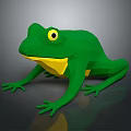 Frog Poison Frog Game Frog Reptile Cold Blooded Animal Reptile 3d model
