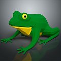 Frog Frog Frog Poison Frog Game Frog Reptile Cold Blooded Animal Reptile Reptile 3d model