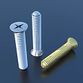 Screw Nut Hardware 3d model