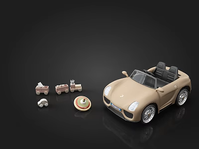 Modern toy car 3d model Modern toy car 3d model