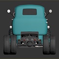 Modern Truck Big Truck 3d model