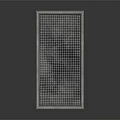 Sturdy Metal Frame Fine Mesh Panel With Rectangular Design For Industrial Applications