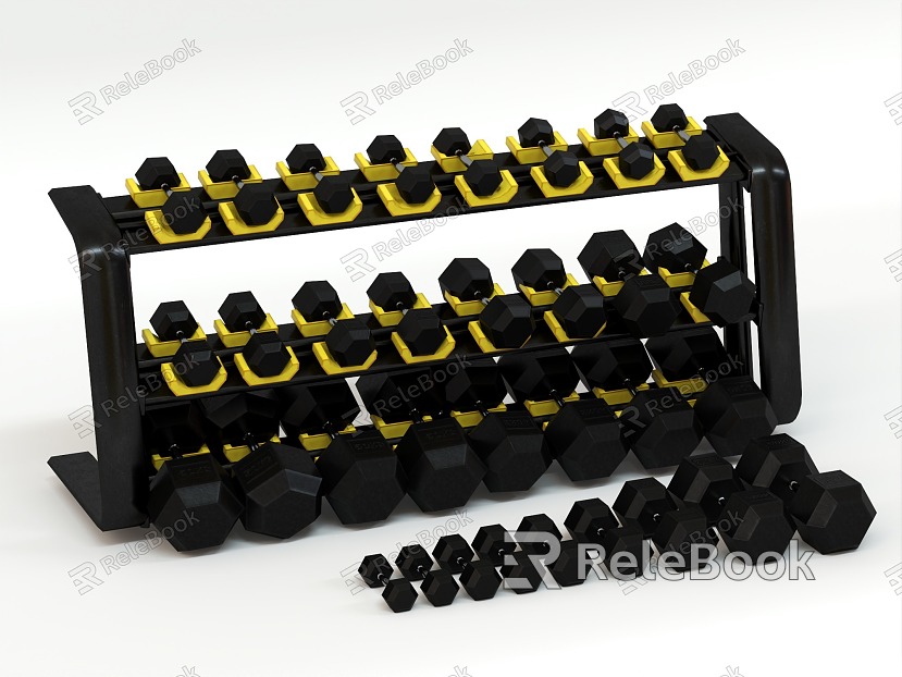 Modern dumbbell gym activity dumbbell fixed dumbbell dip dumbbell coated dumbbell electroplated dumbbell paint dumbbell fitness equipment sports equipment model