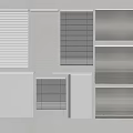 Various Styles and Colors of Window Blinds for Home Interior Decoration