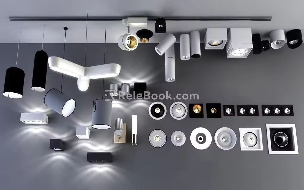 Lamp combination 3d model