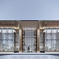 Modern Sales Office Building Sales Office 3d model